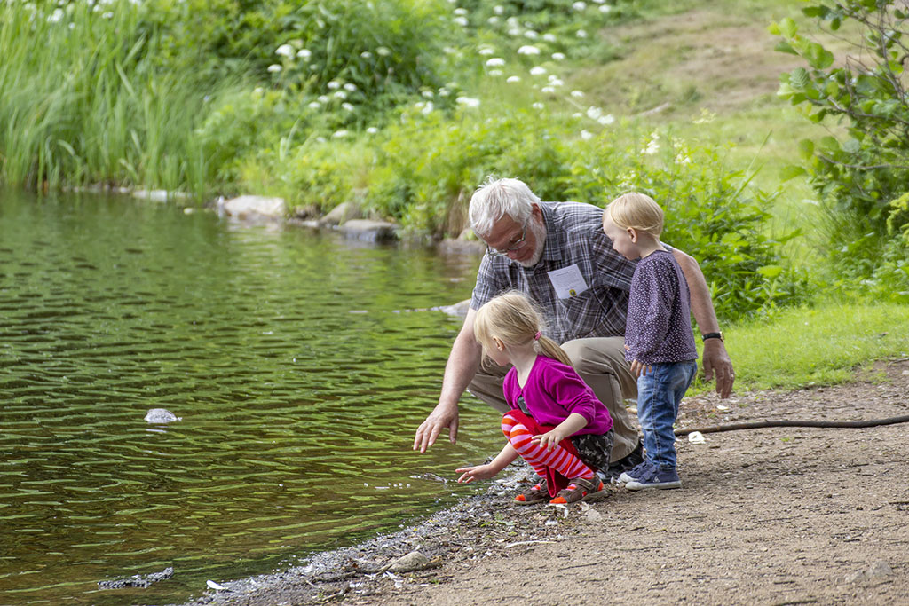 Agnes, Nanny och Rego på Söderåsen