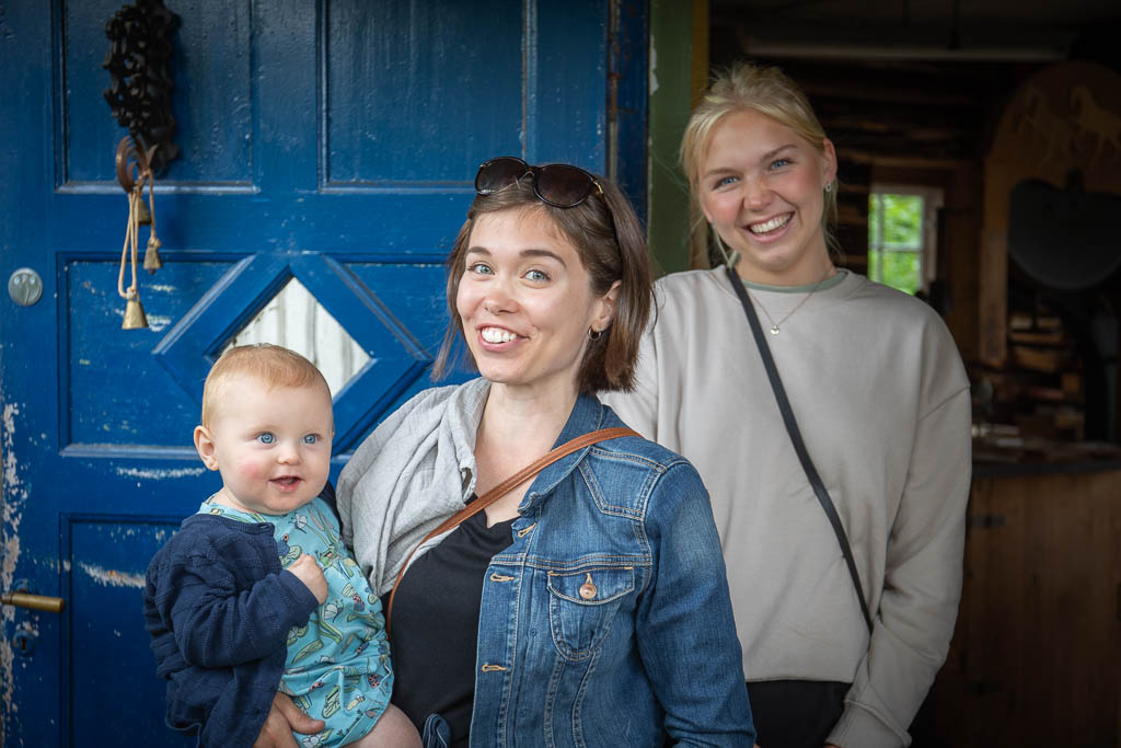 Nora, Daniela och Ester