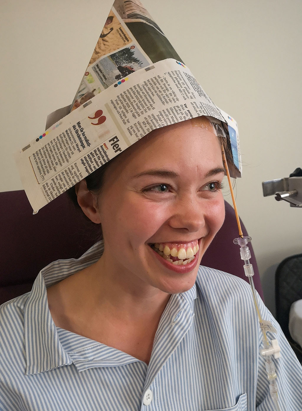 Daniela i hatt