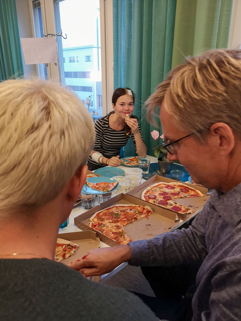 Josef, Daniela och Bertil