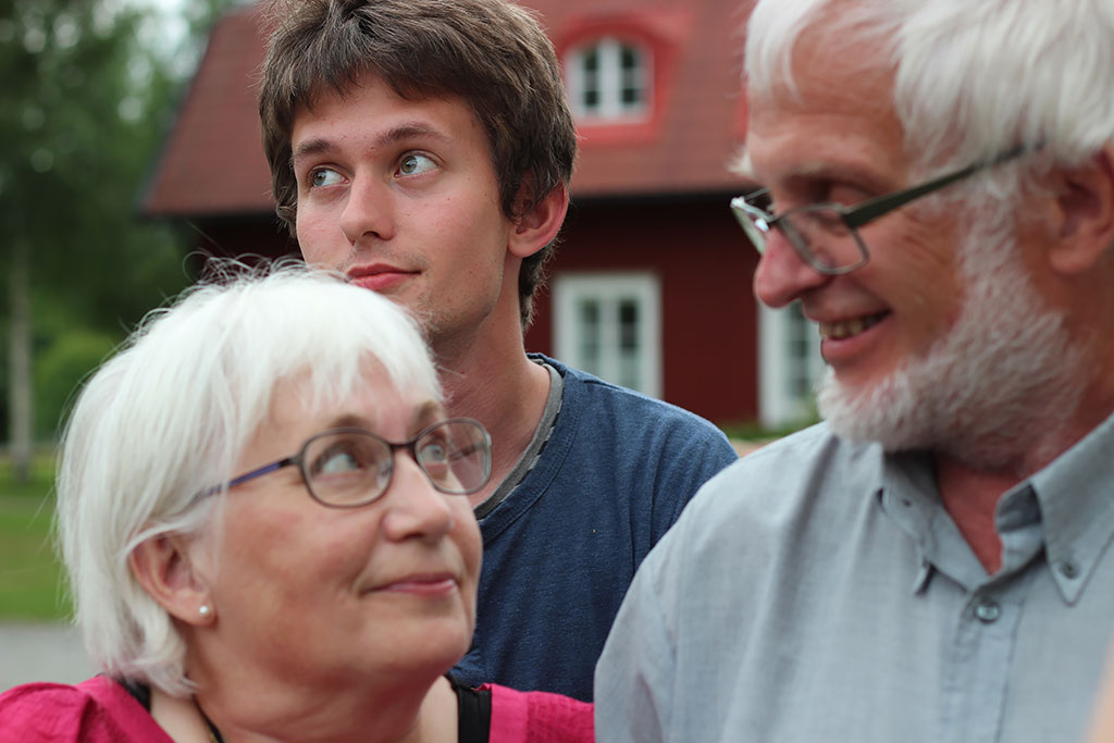 Barbro, Rego och Jonathan