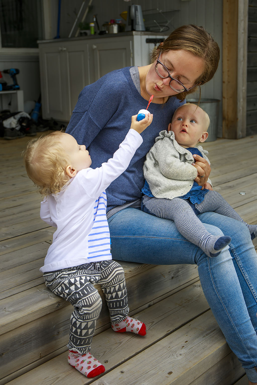 Ingrid, Signe och Johanna