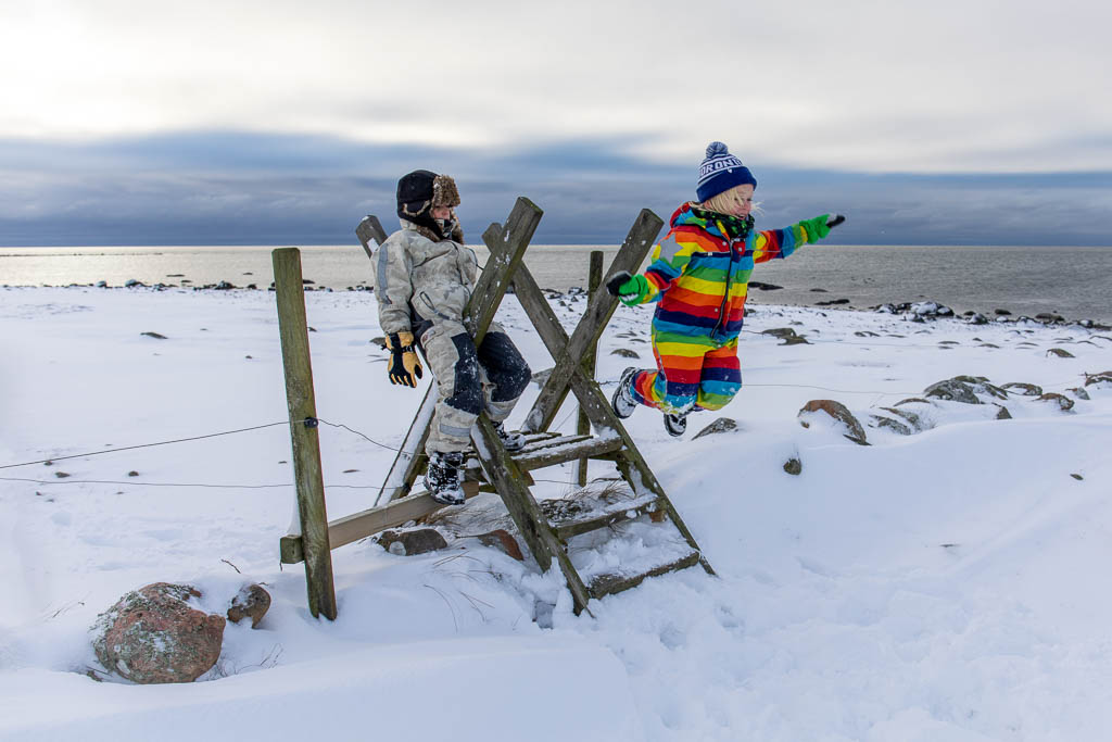 Aron & Signe på Morups Tånge