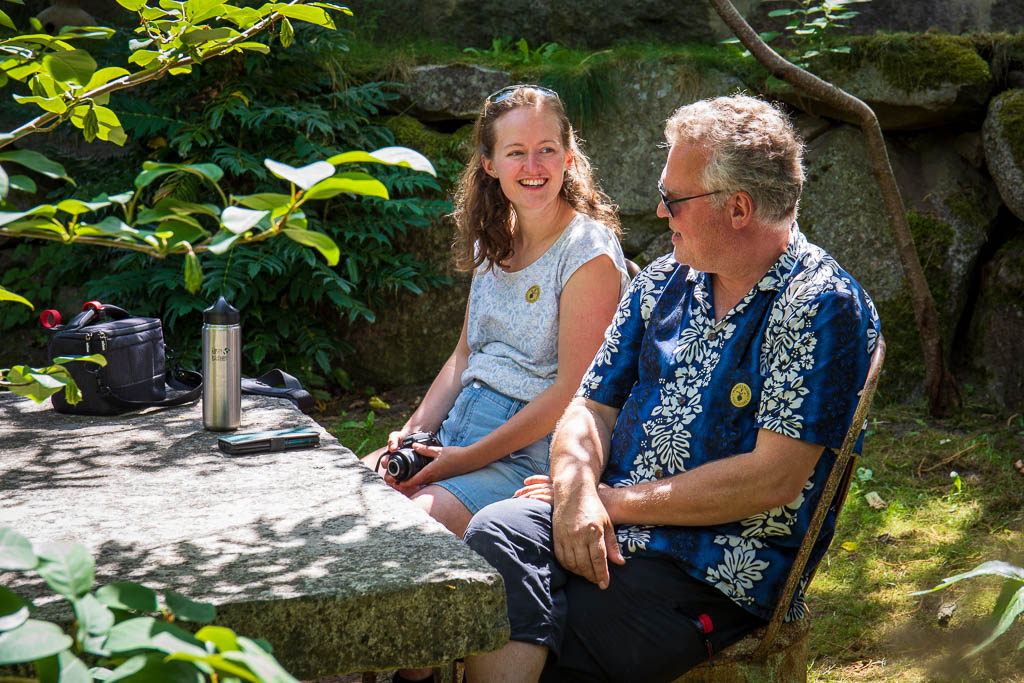 Johanna och Jonas på Mandelmanns
