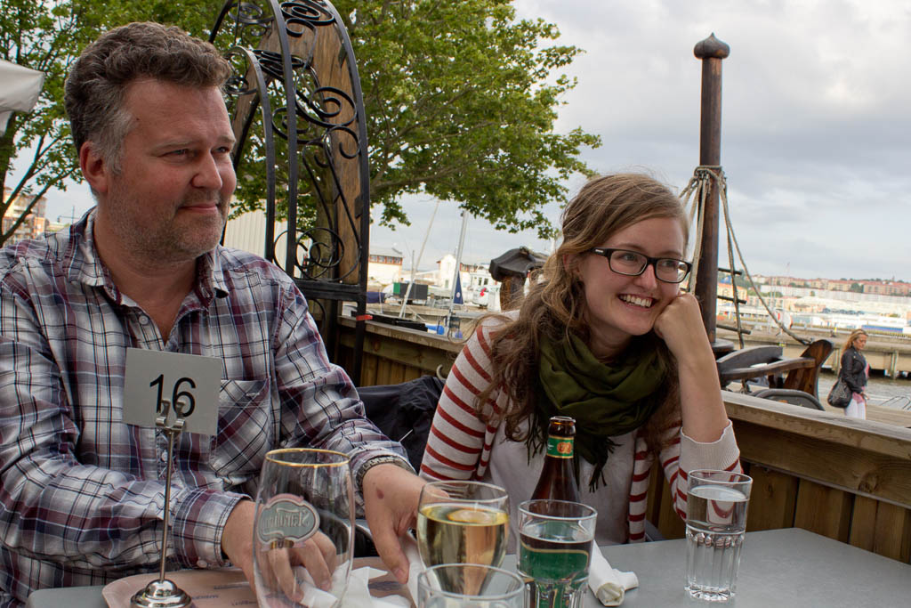 Jonas & Johanna på Lindholmen i Göteborg