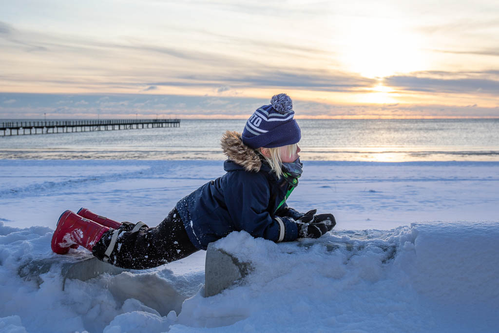 Signe på Skrea strand