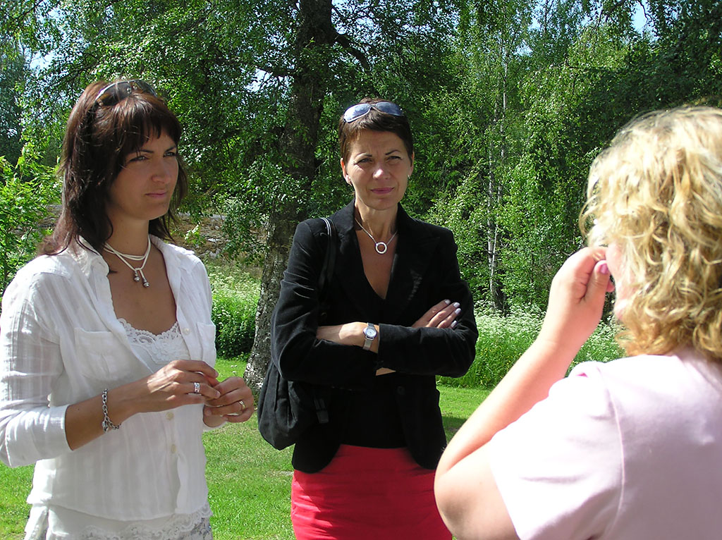 Jenny, Annelie och Carola