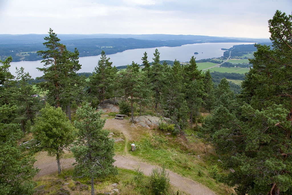 Fryken sedd från Tossebergsklätten