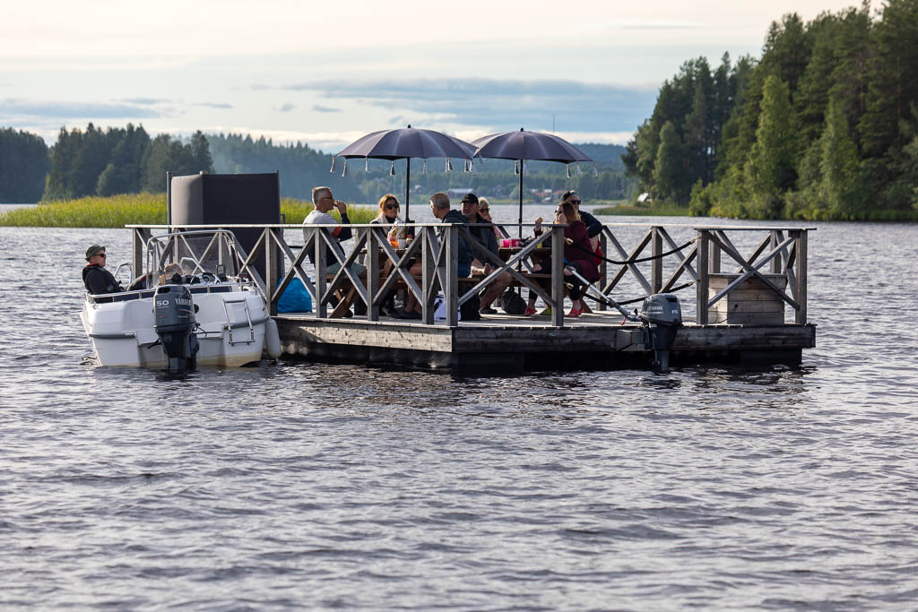 Flotte på Falmarksträsket