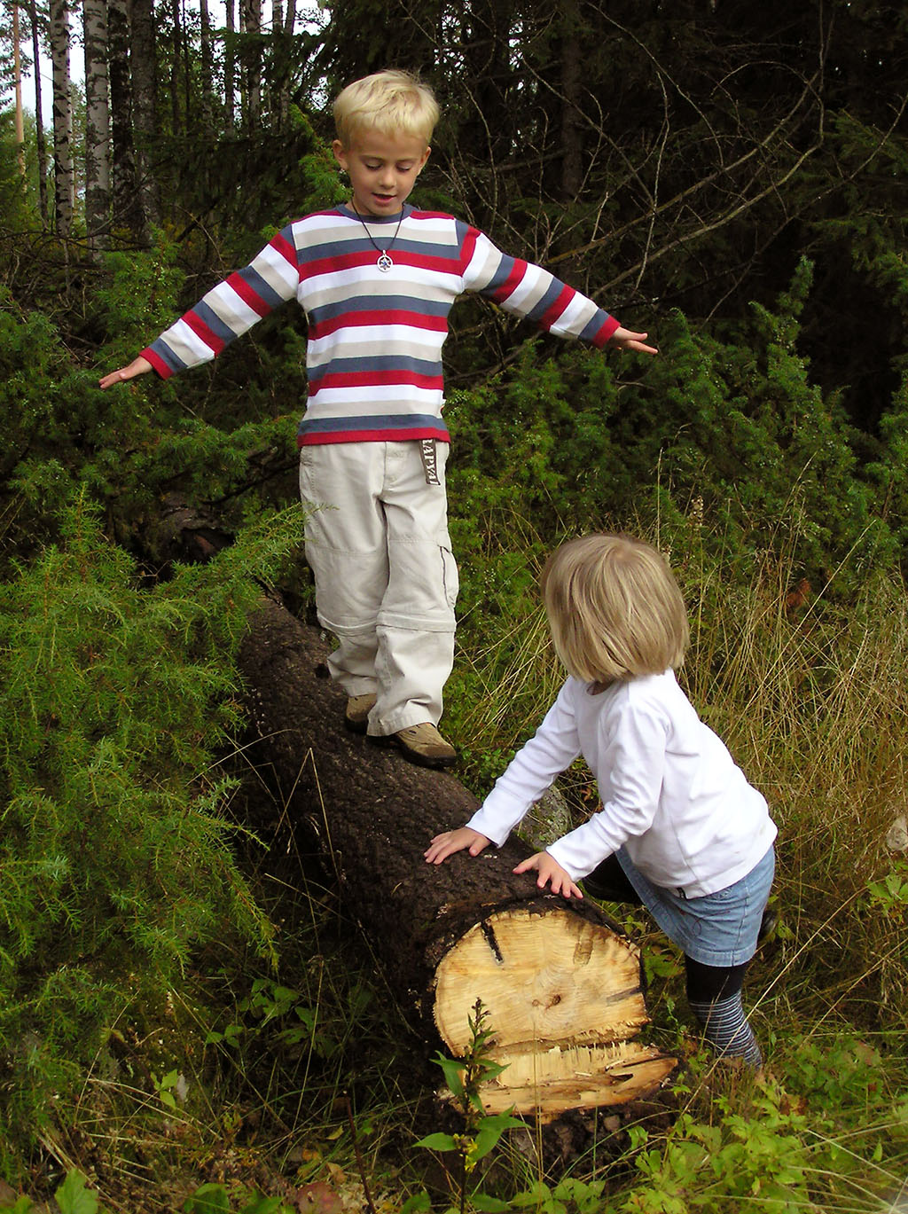 Elias och Linnea