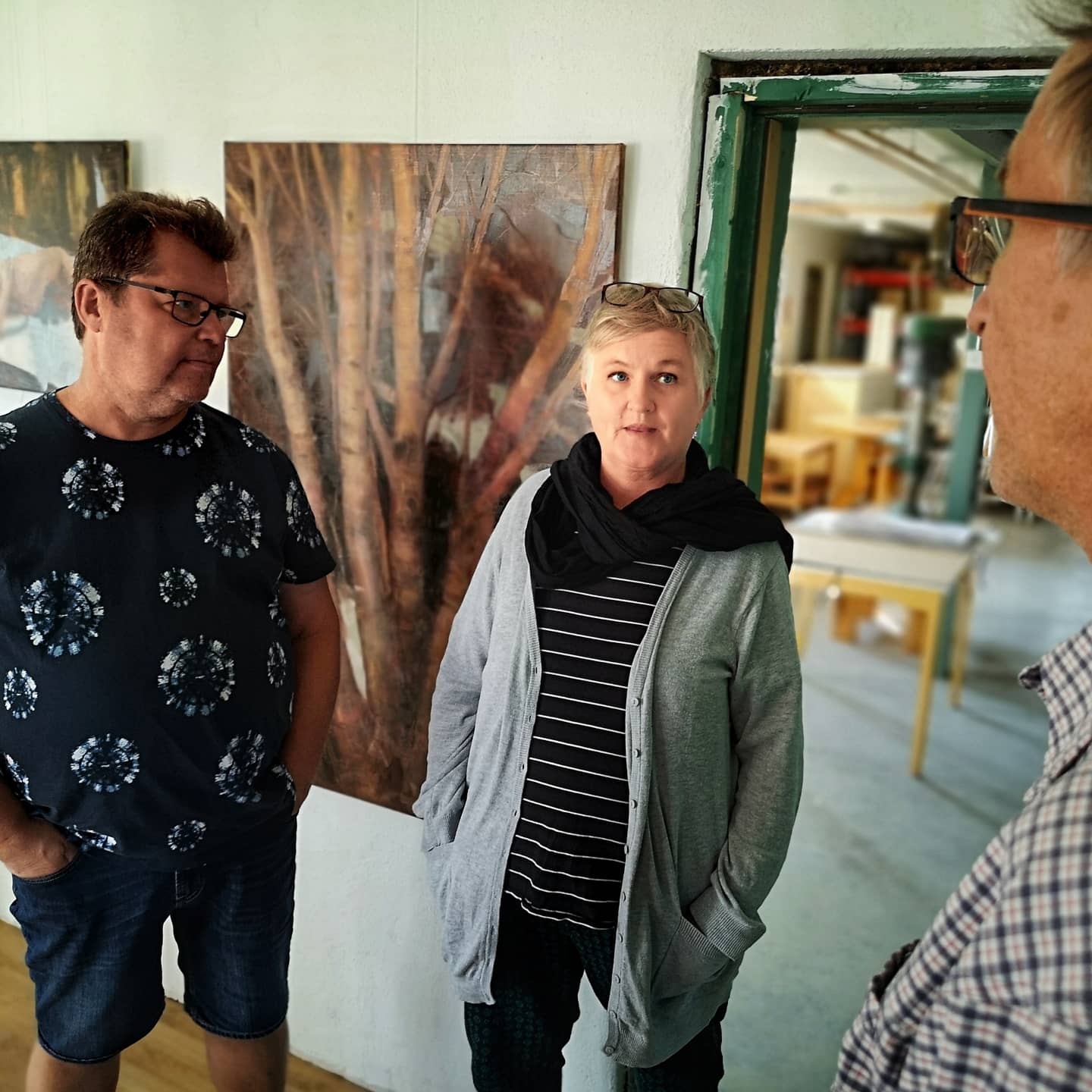 I Åke Olofssons atelje