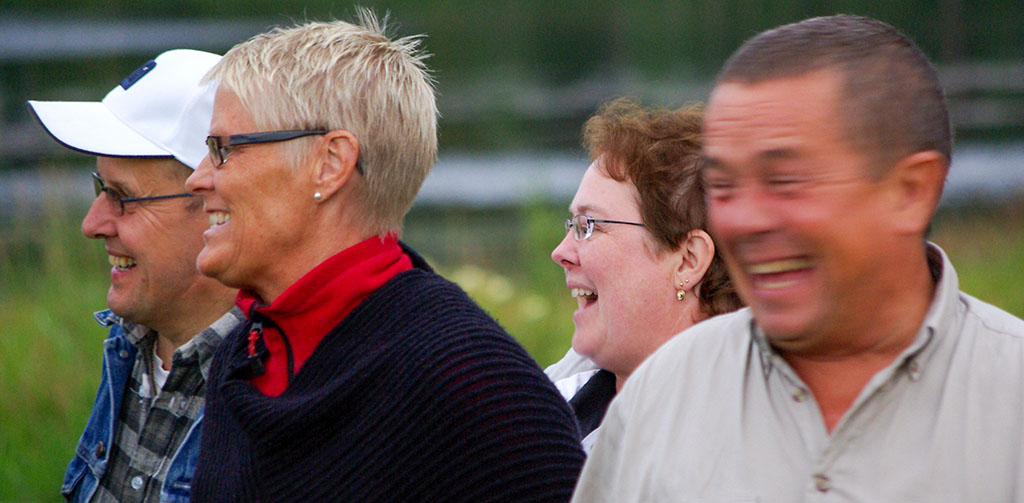 Ronny, Inga-Britt, Kerstin och Leif