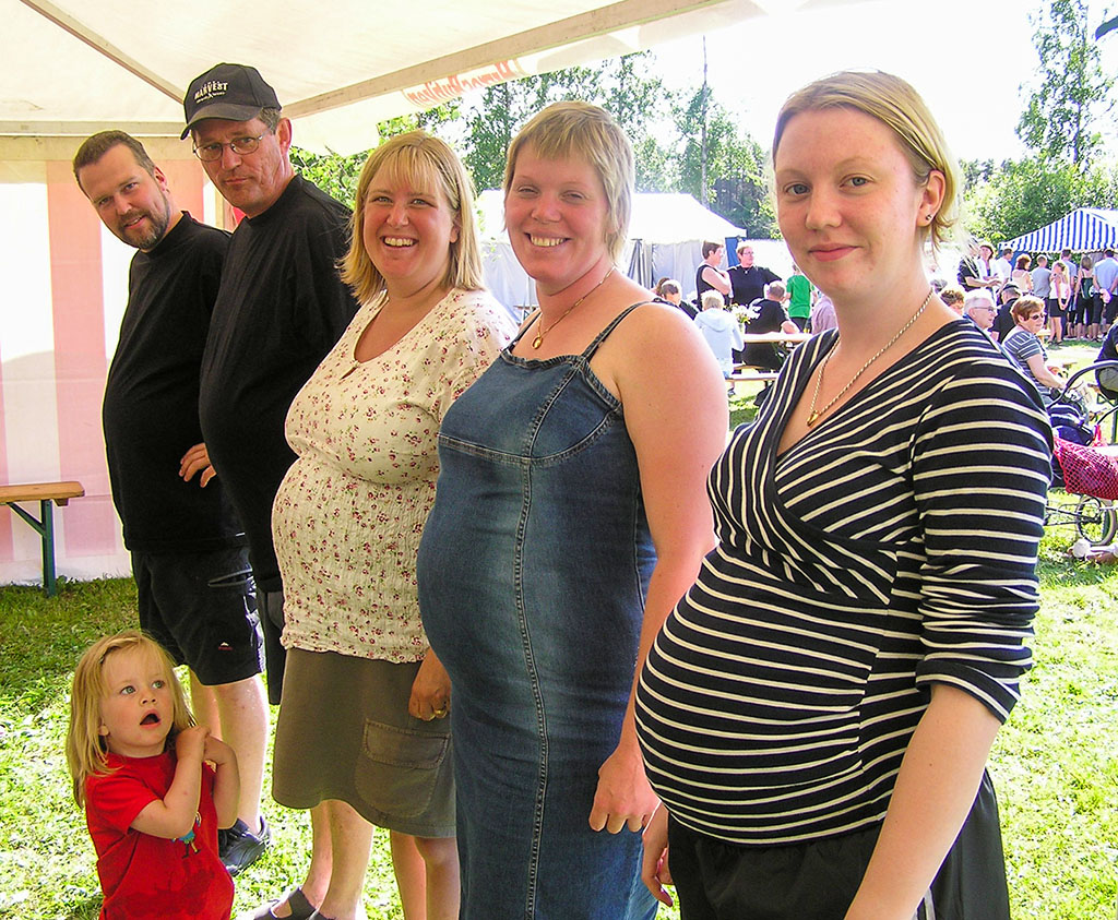 Jonas, Totte, Susanne, Sofie och Caro