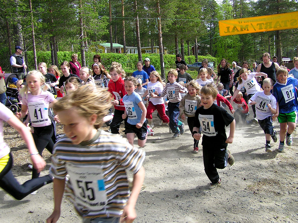 Starten går