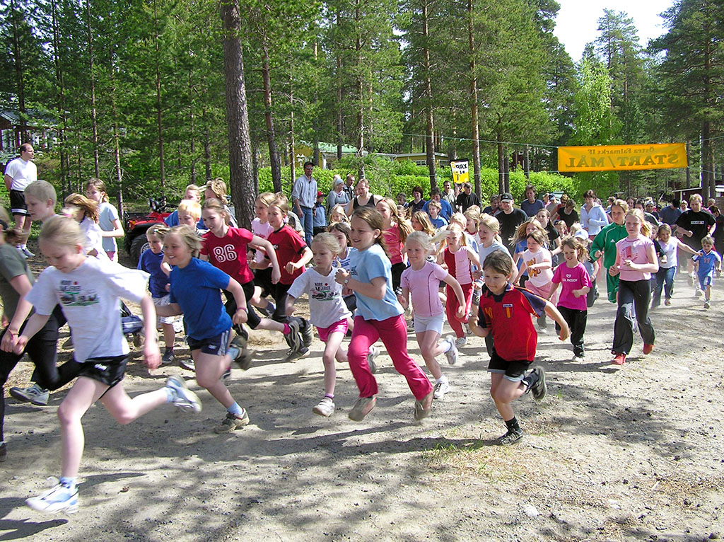 Starten går