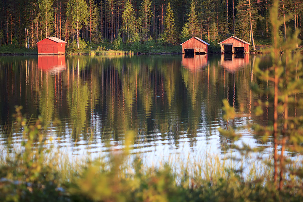 Båthus i Boliden
