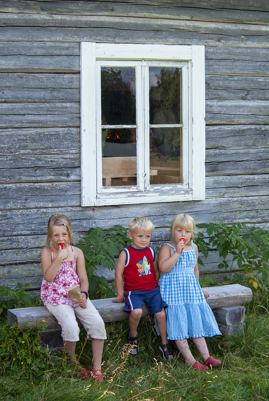 Linnea, Frans och Lovisa