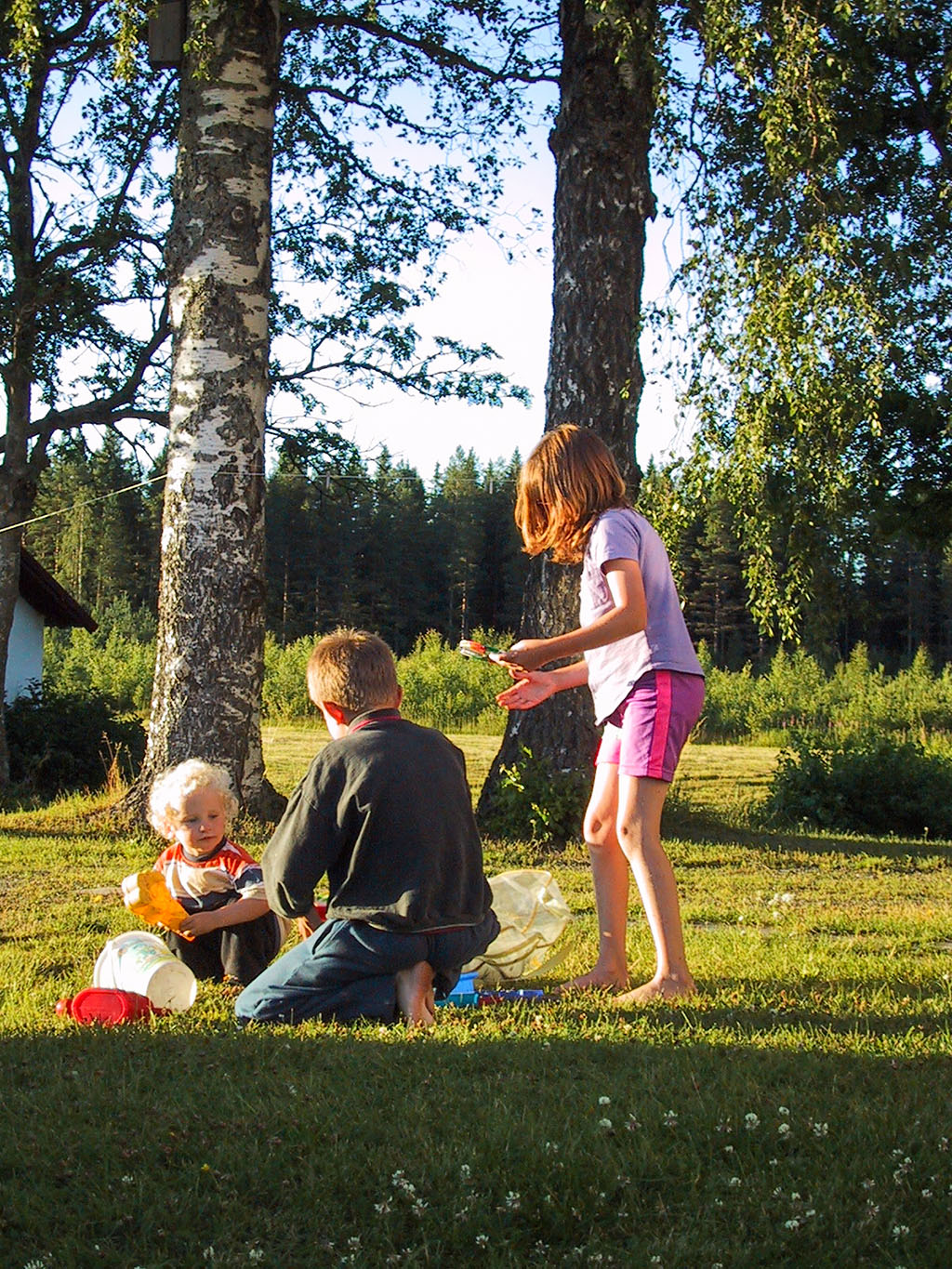 Jacob, Jonathan och Daniela