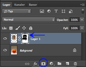 Arbeta med lagermask